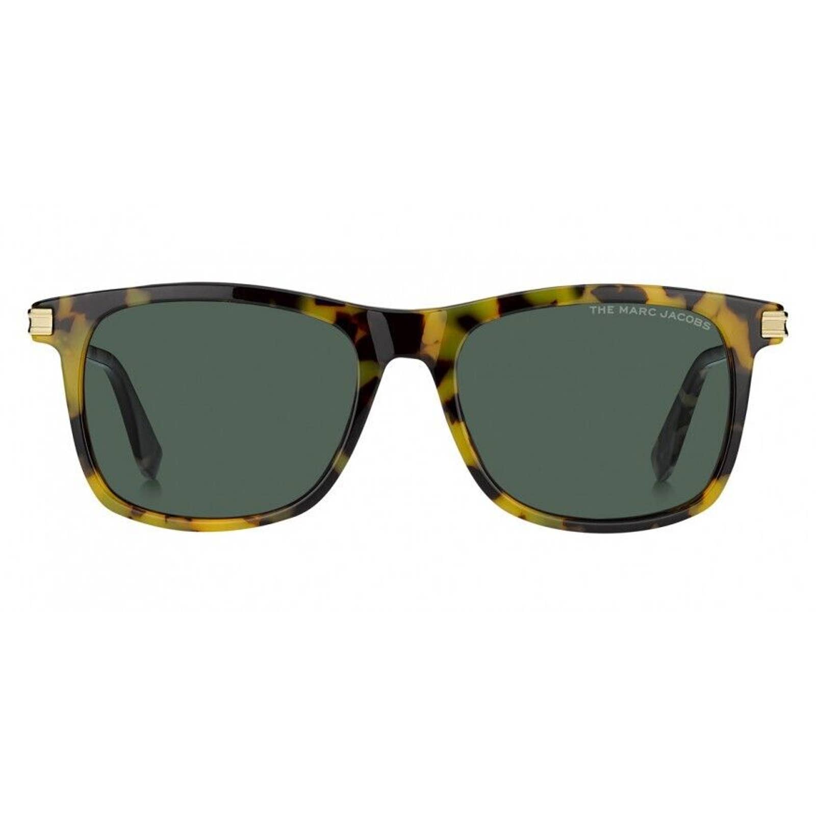New Marc Jacobs Unisex 54mm Rectangle Sunglasses Yellow Black Marc 530/S